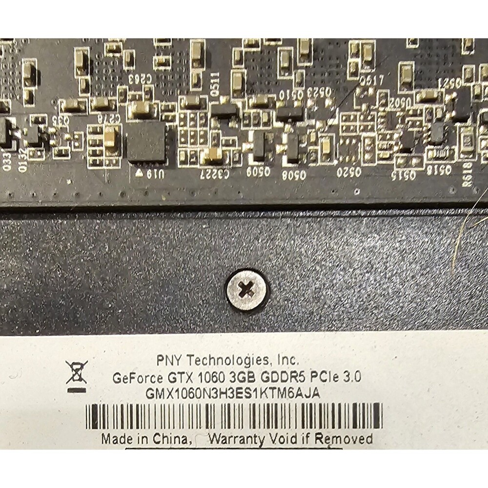 HP NVIDIA Geforce GTX 1060 3 GB GDDR5 PCIe 3.0 x16 Video GMX1060N3H3ES1KTM6AJA